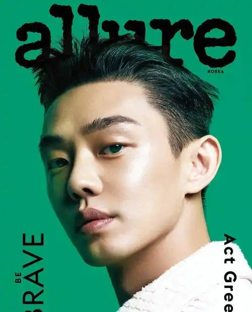 刘亚仁登《allure》四月画报,干净清新又养眼,满满的春日气息