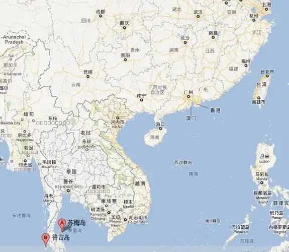 普吉岛地理位置