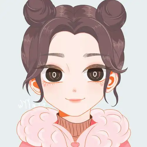 q版头像|插画|插画习作|可爱怡 - 原创作品 - 站酷 (zcool)