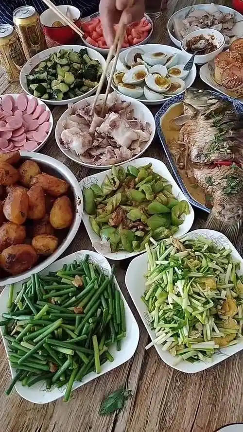 这样一桌家常菜看着都就口水了