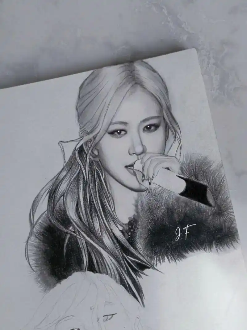 手绘blackpink朴彩英,可接稿 接受约稿,心动的姐妹们