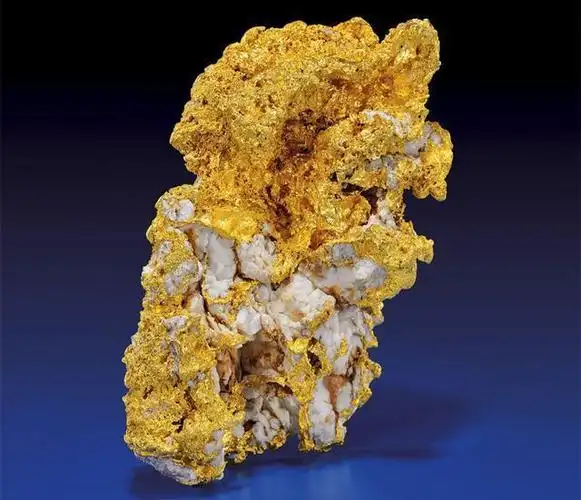 奇妙的矿物世界-自然金