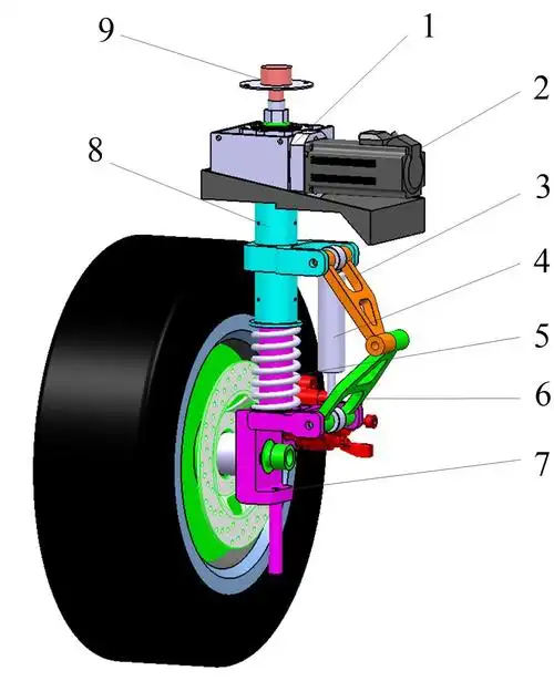 四轮独立转向电动汽车路径跟踪的鲁棒性控制