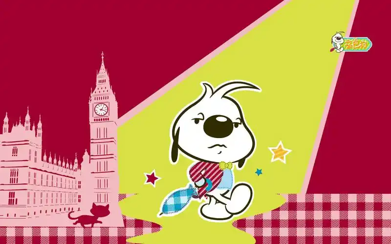 爆笑可爱卡通动漫玩具主题辛巴狗英伦范儿高清电脑桌面壁纸(二)