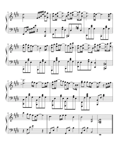 终于等到你 电视剧《咱们结婚吧》主题曲 钢琴谱