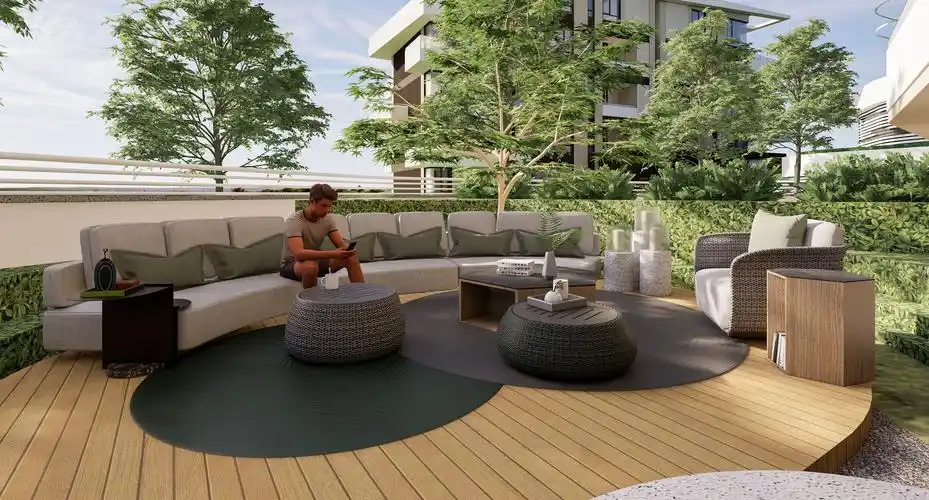 室外景观效果图|空间|景观设计|长歌者 - 原创作品 - 站酷 (zcool)