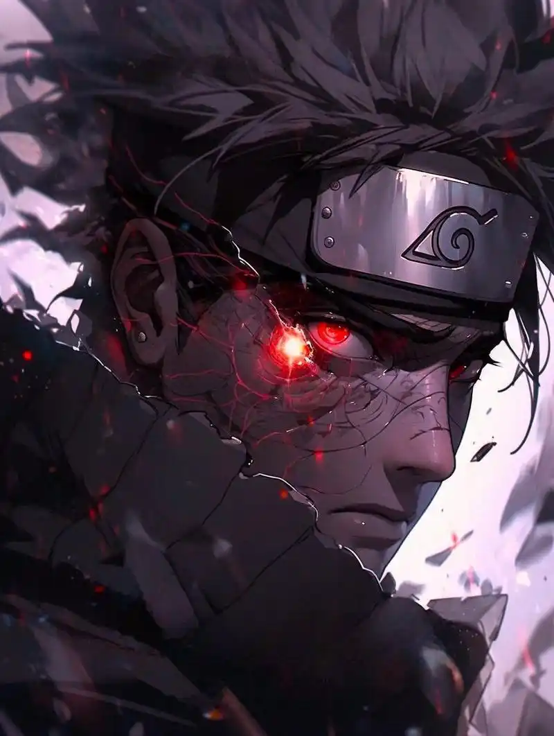 火影忍者丨宇智波带土高清4k壁纸 有光的地方就有影子,有爱的地方就会