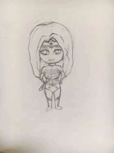 原创q版神奇女侠全过程 - 简书