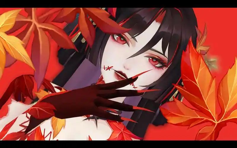 宿命感美人心狩鬼女红叶