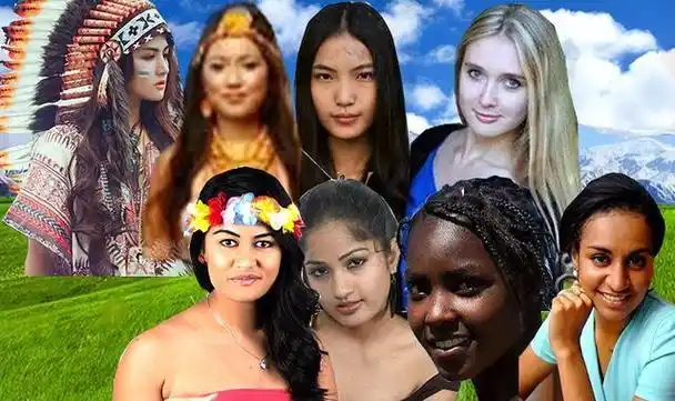 世界上有八大人种,分别是东亚蒙古人种,南亚印度人种,欧洲欧罗巴人种