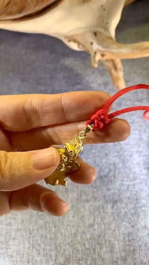 手工 金刚结 最简单最实用最牢固吊坠打结方法.