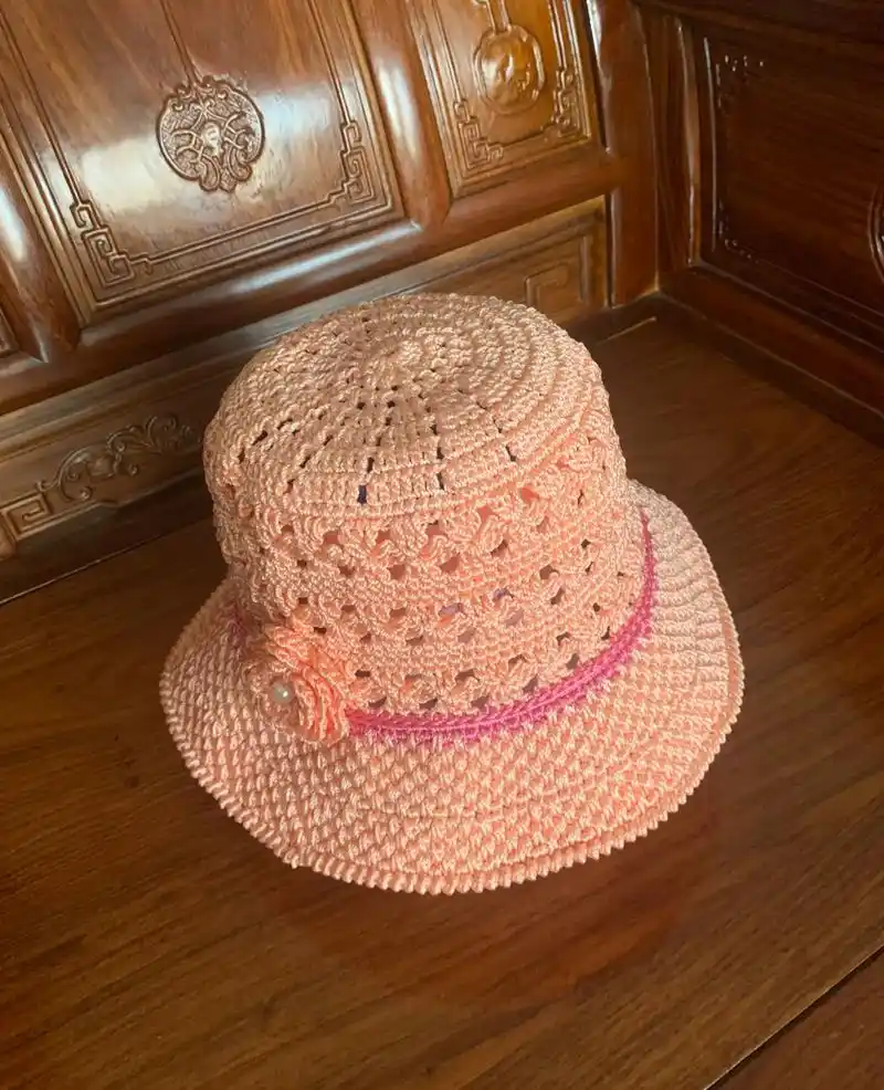 夏季防晒遮阳帽 #刷到了就是缘分 #我的手工作品 60后的 - 抖音