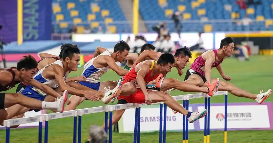 田径男子110米栏决赛赛况