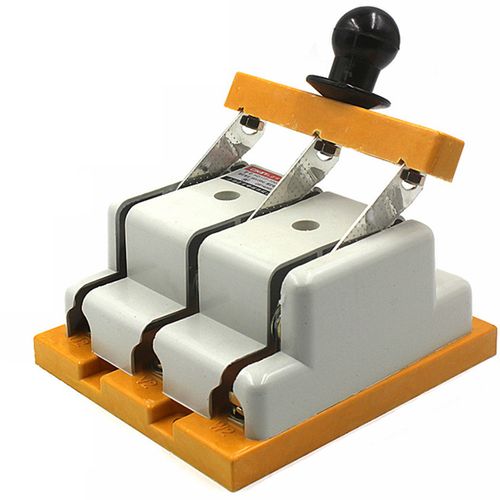 闸刀开关hd11f-100/38 加厚铜件开启式防误刀开关 隔离刀闸 100a