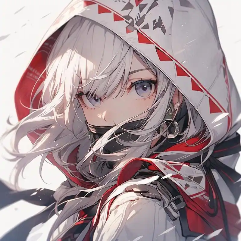 超酷的口罩小姐姐#好看有效的口罩# #动漫女生头像# #超酷头像