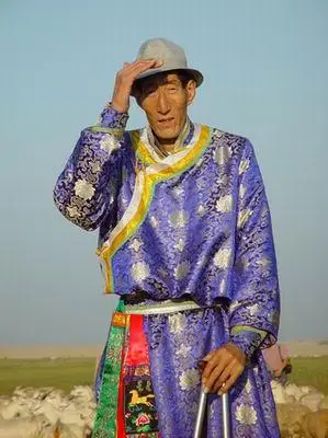 草原巨人世界自然生长第一高人鲍喜顺图