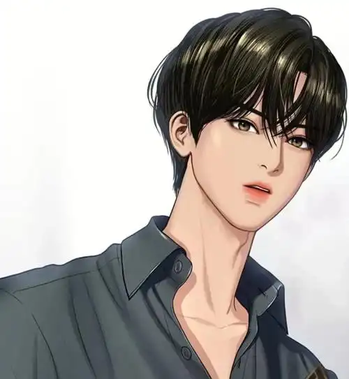 手绘男生高冷头像