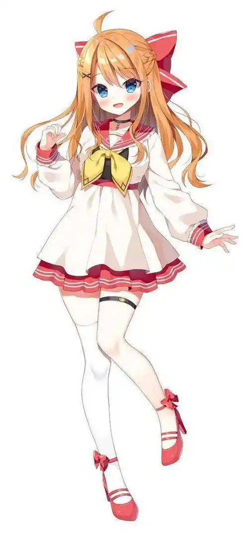 高质量动漫美女全身图临摹绘画参考