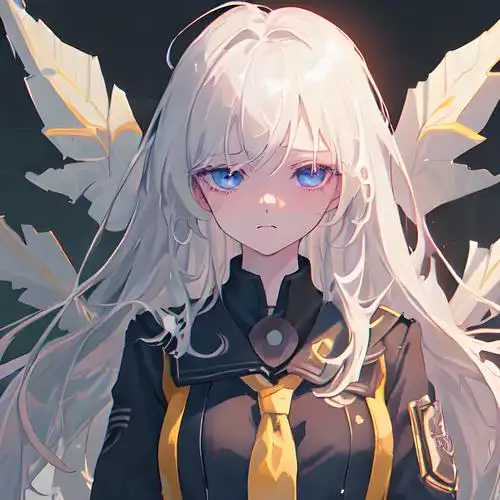 好看的丧系头像女生