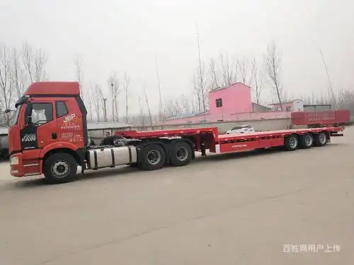 安徽户大板车半挂板高低板十三米七五卡车半挂17米5 - 蚌埠怀远货车