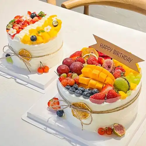 水果蛋糕大朋友小朋友都适合的水果蛋糕