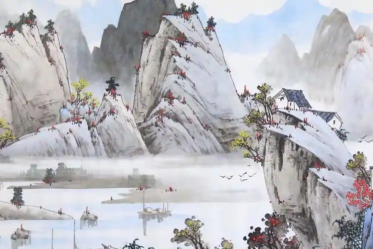 国画小写意山水宋兆钦