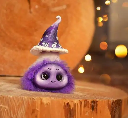 蘑菇 精灵 来自instagram艺术家alvamade_toys的作品