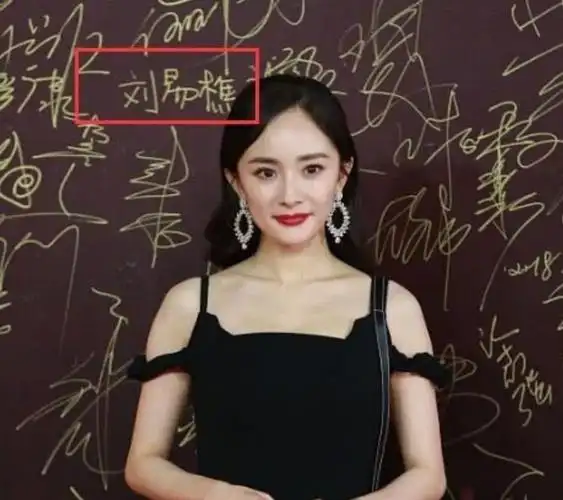 华表奖300余明星签名,一"土肥圆"式签名,成一道靓丽风景线