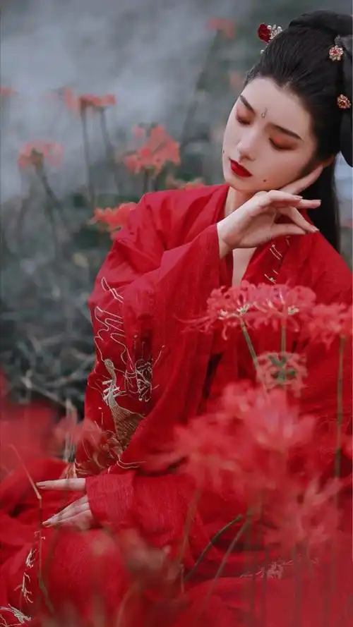 妩媚女头冷艳壁纸