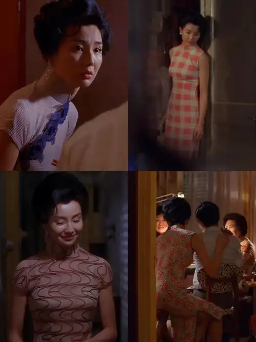 港剧穿搭197旗袍大赏张曼玉
