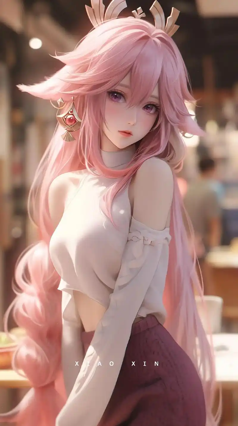 八重神子 | 4k.#二次元 #八重神子 #原神 #你要怎么 - 抖音