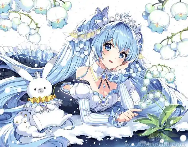 会员vocaloid雪未来雪初音snowmiku高清图片cg包1767p