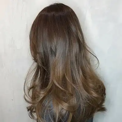 冷金茶色染发剂2019最今年流行色自己在家染发奶茶染发膏女纯植物