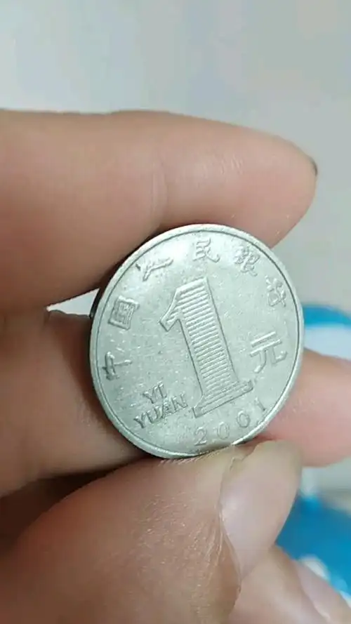 2001年发行的一元硬币,绝版了!