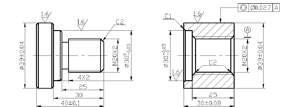 轴套零件的工艺分析和编程(毕业设计)