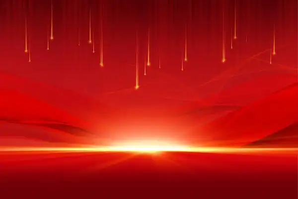 红色新年年会背景ppt海报纯色喜庆新年背景素材