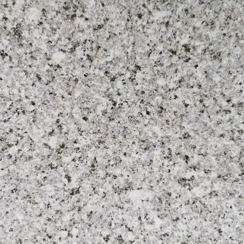 山东白锈石火烧板 锈石路沿石 白色石材毛光板 白锈石荔枝面价格