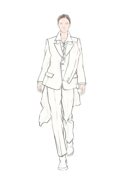 画画的日常#笔记灵感#服装效果图#服装设计效果图#服装设计考研#服装