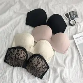 00意梵狼旗舰店天猫舒适夏天没肩带的内衣薄款无肩带没有带子文胸