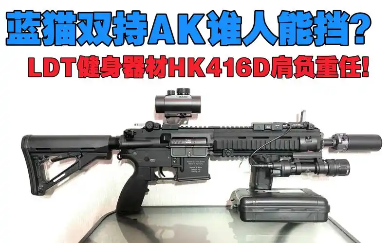 【wargame下场43】ldx hk416d境外仓库健身,蓝猫双持ak无人能挡!