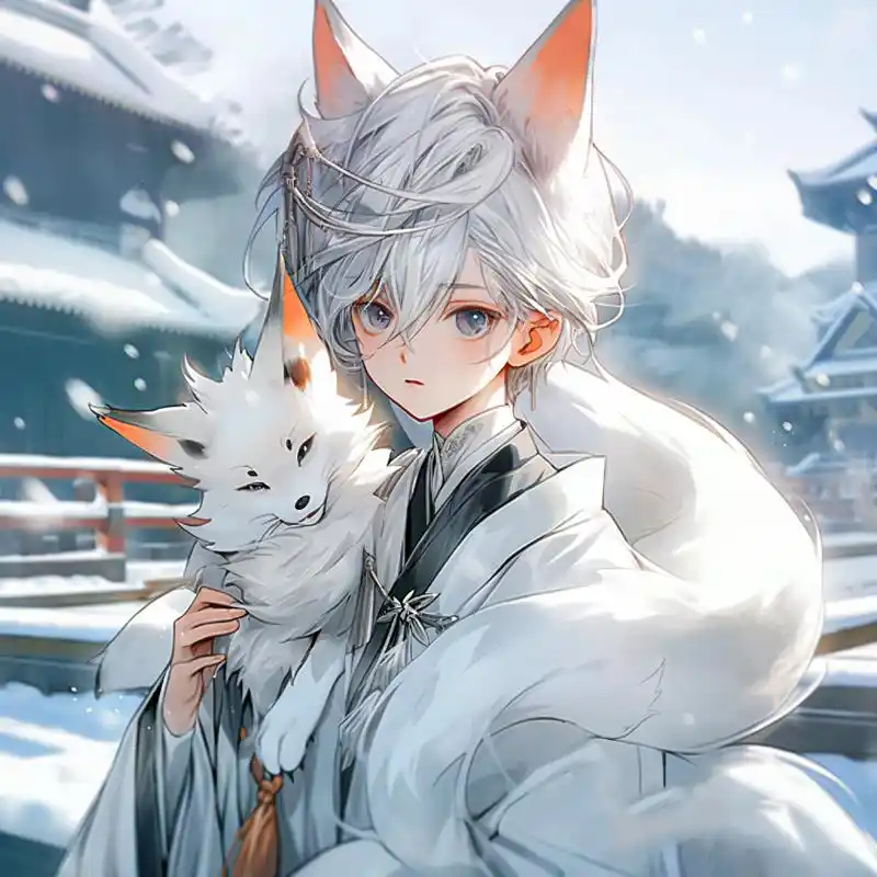 九尾狐殿下,真好看!|古风男生头像