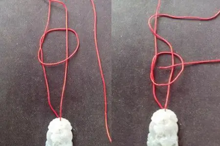 项链绳结编法图解既简单又好学的教程
