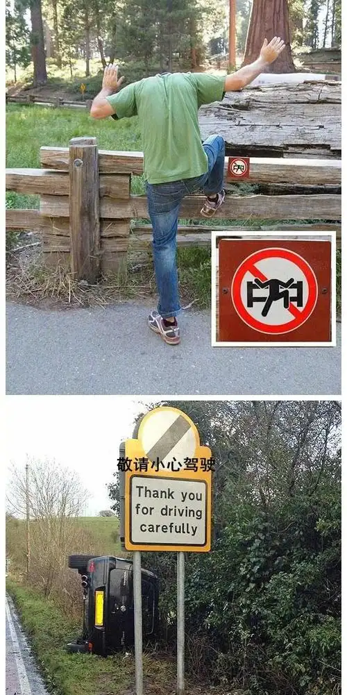 总有些人喜欢反着来,来看看他们的搞怪照片吧