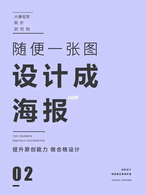 一张图怎么设计成海报