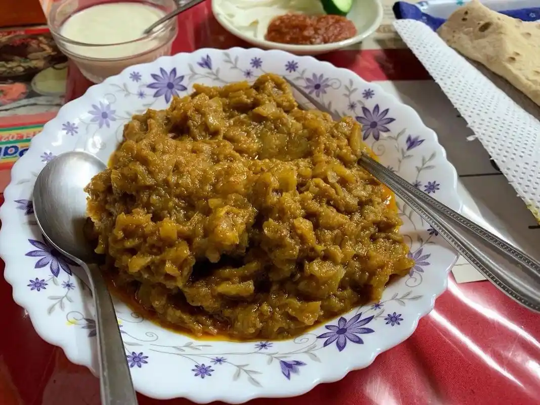 原创见识巴基斯坦人民的日常饮食这种饼看起来相当美味