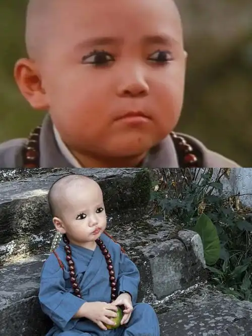 宝宝周岁照  #小和尚  #萌娃日常  #骗你生儿子  #笑林小子2之新乌龙