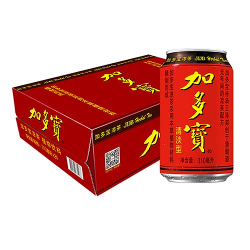 加多宝凉茶饮料310ml24箱怕上火喝加多宝整箱草本饮品1箱24罐