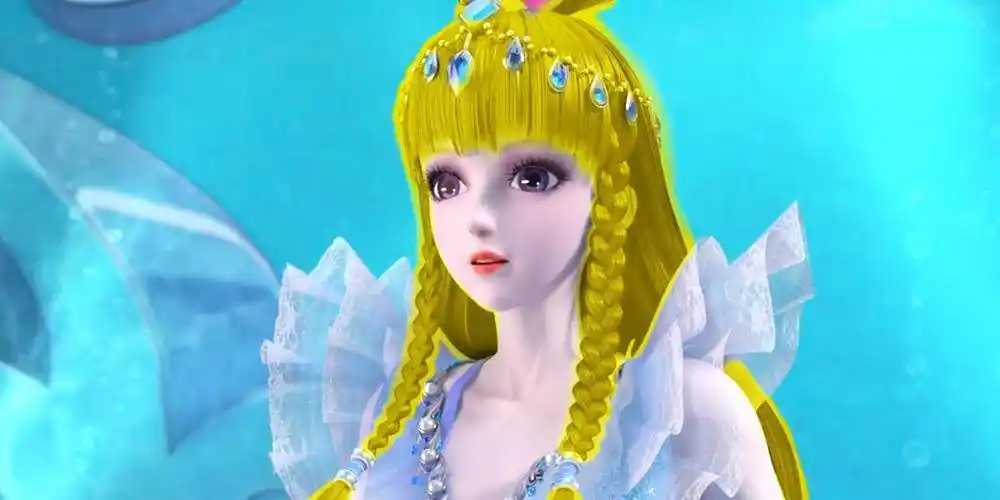 叶罗丽:公主们变成金色头发,王默看上去有点丑,陈思思变靓了!