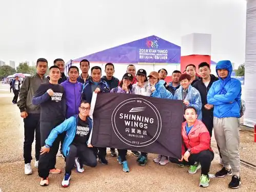 跑团参加西马的部分团员,大明宫合影