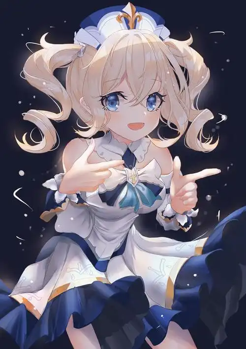 原神芭芭拉2susu的芭芭拉插画图片